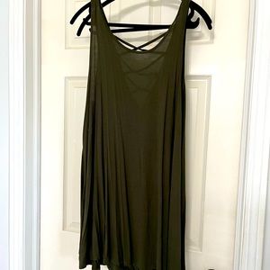 2/$20 Army Green summer dress